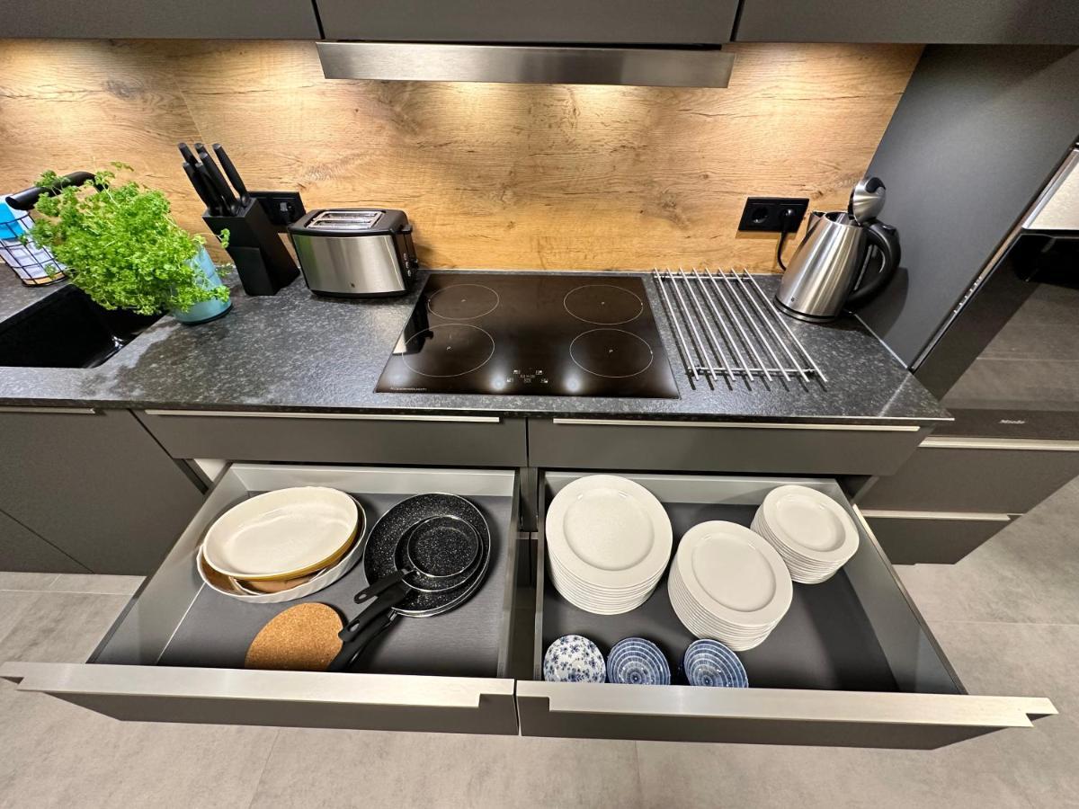 מונסטר Luxurioeses Apartment Direkt Am Kanal 125 M² - Youpartments מראה חיצוני תמונה