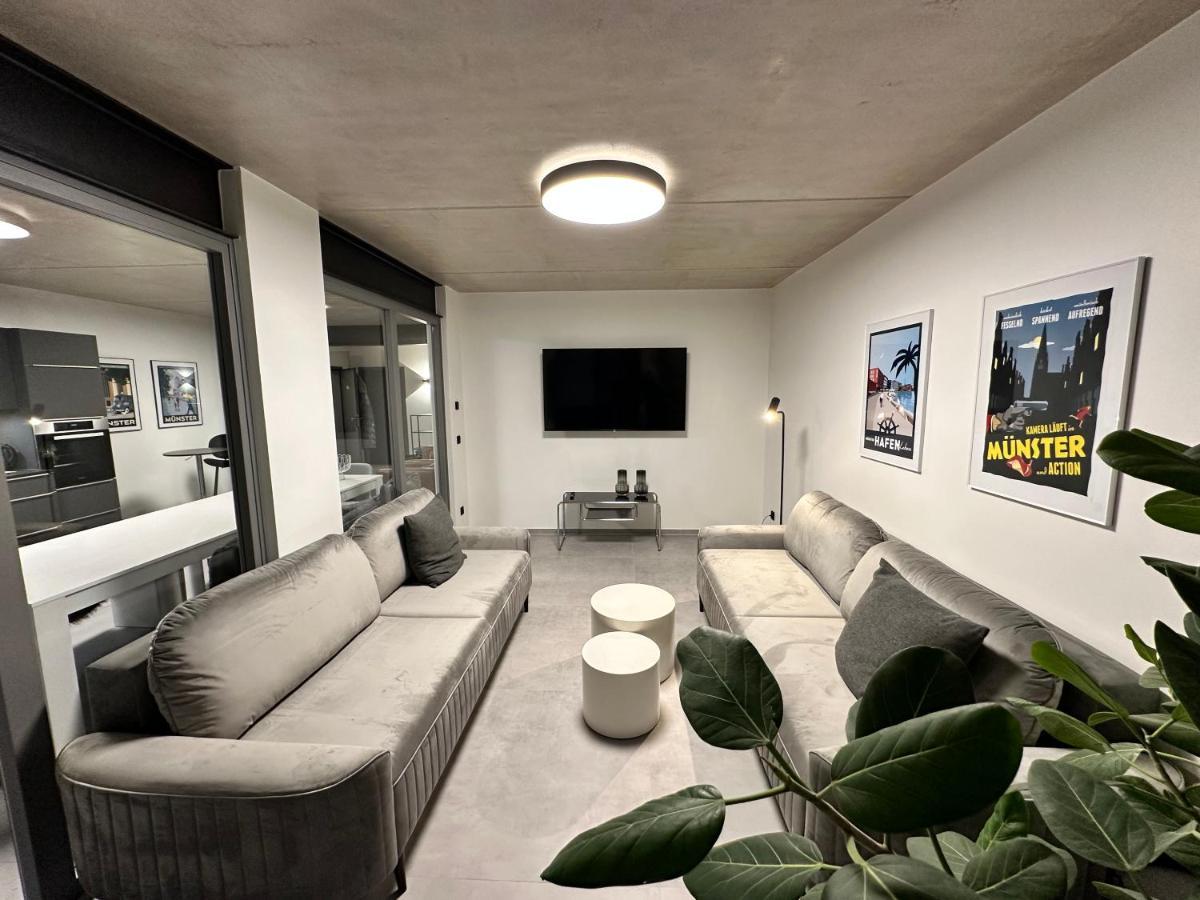מונסטר Luxurioeses Apartment Direkt Am Kanal 125 M² - Youpartments מראה חיצוני תמונה